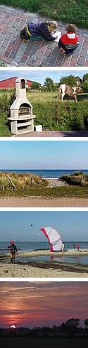 Eindrucke von Fehmarn und unserer ferienwohnung auf Fehmarn